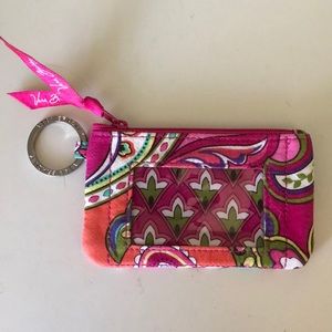 Vera Bradley keychain/ID wallet